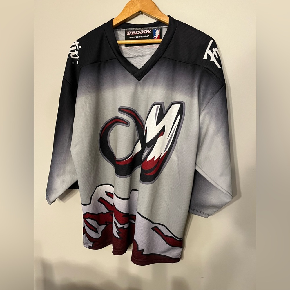 Rare Projoy Colorado Mammoth NLL Jersey adult large